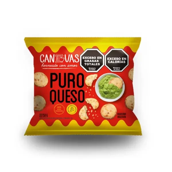 Producto - Canvas galletitas puro queso x 150 grs.
