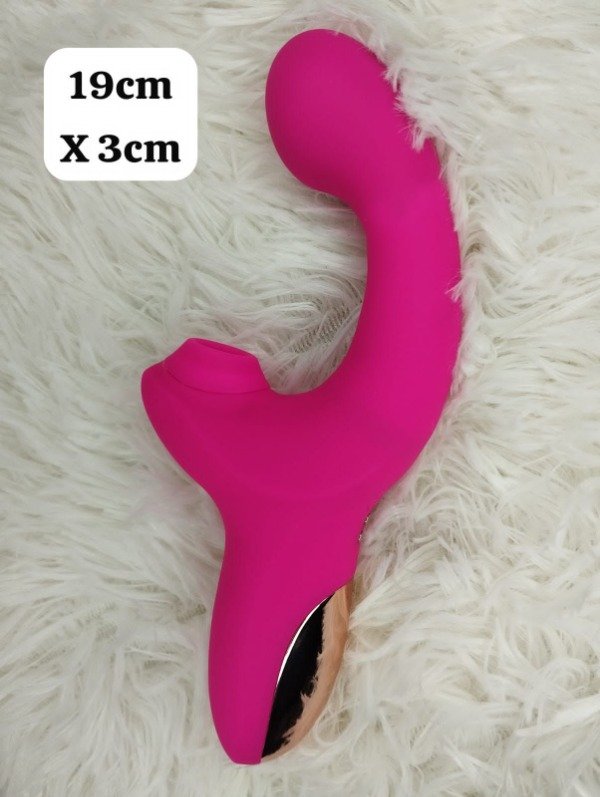 Producto - Nuevo VIBRADOR CON SUCCIONADOR DE CLITORIS