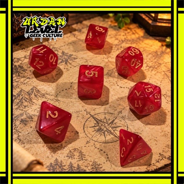 Producto - Set de Dados de Rol RPG - Varios Colores - 5