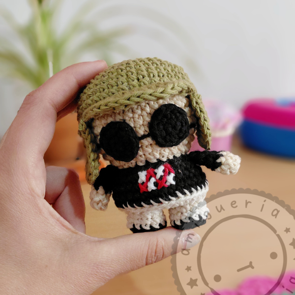 Producto - Carlos "el Indio" Solari - patrón amigurumi - 1