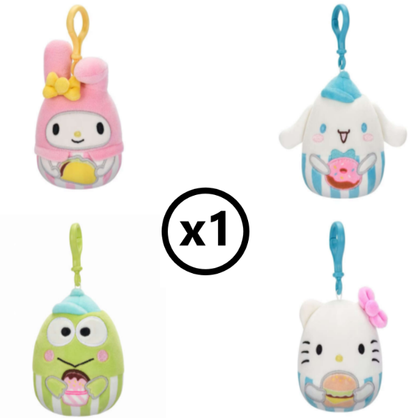 Producto - Sanrio Food Truck Llavero Squishmallows Plush x1