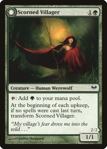 Producto - Scorned Villager  Dark Ascension