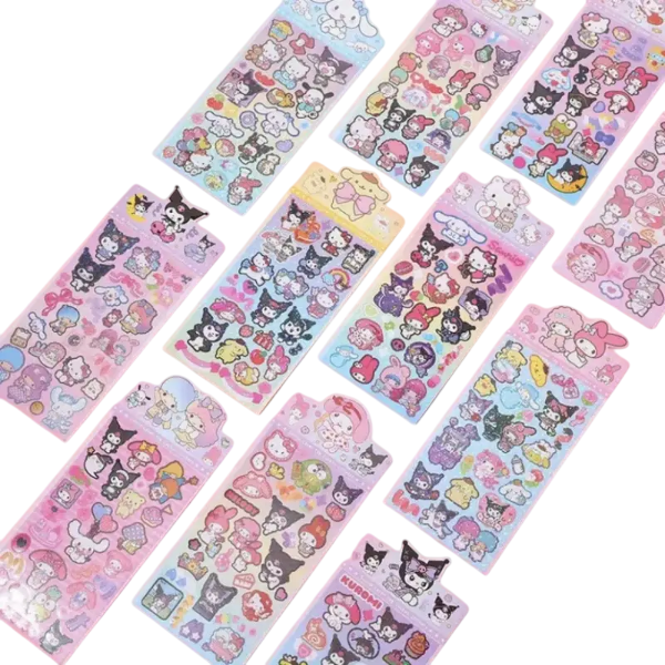 Producto - Plancha stickers holográficos Sanrio