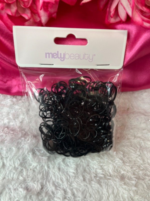 Producto - Gomitas elástica negro Mely