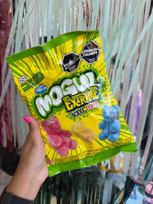 Producto - MOGUL EXTREME OSITO ÁCIDO DULCE 500GR