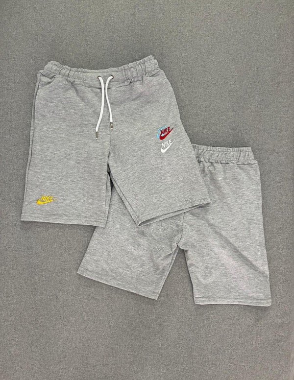 Producto - Short de algodón premium gris