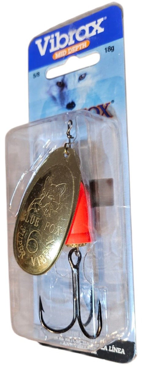 Producto - CUCHARA BLUE FOX NRO. 6 Naranja