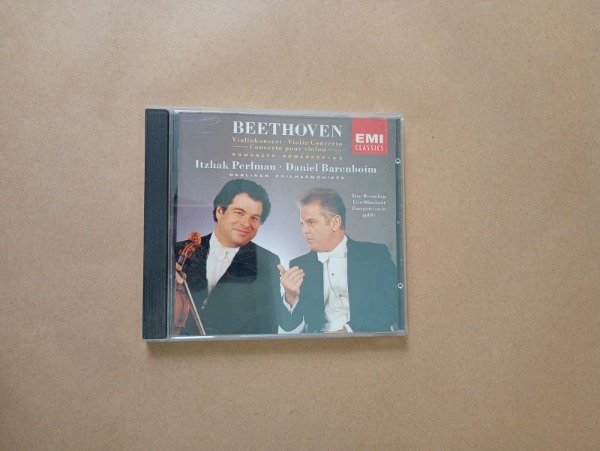 Producto - Beethoven violinkonzert - Perlman Barenboim - EMI 1991