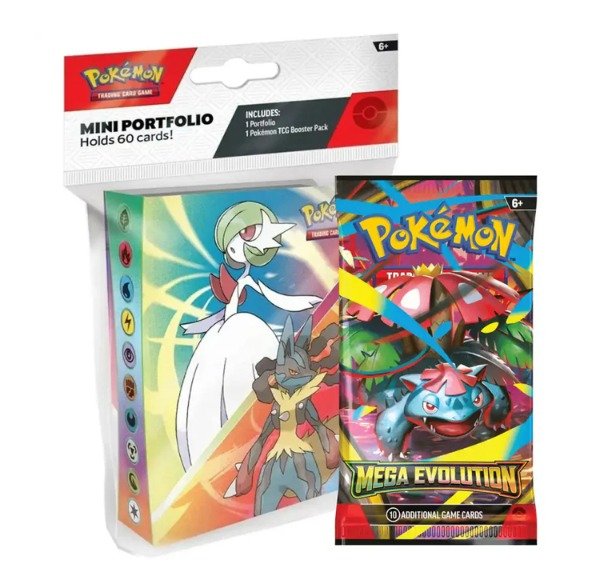 Producto - Mega Evolution: Mega Evolution Booster Pack + Mini Portfolio