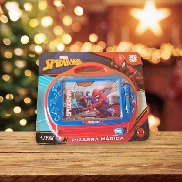 Producto - PIZARRA MAGICA A COLOR CON LICENCIA DISNEY SPIDERMAN EN BLISTER
