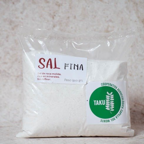 Producto - Sal de roca fina integral