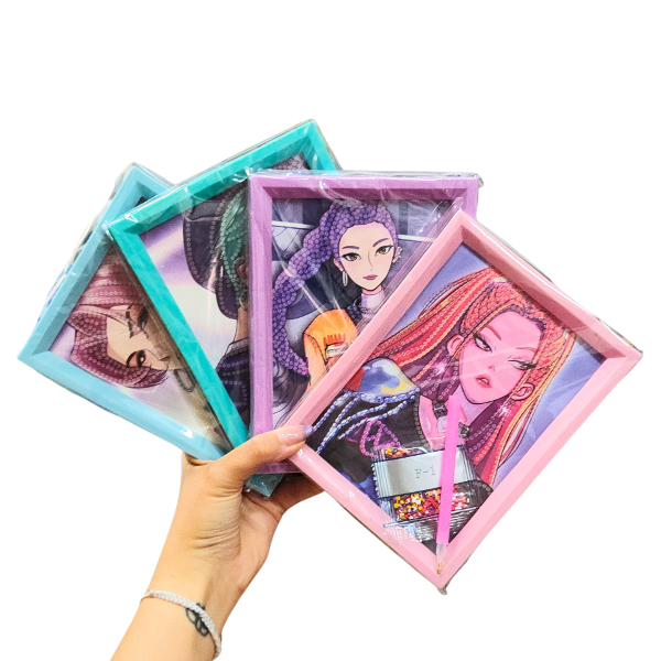 Producto - Kit Pintá con Diamantes! GUERRERAS K-POP x1u.