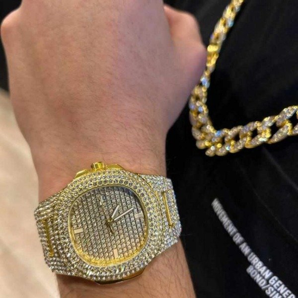 Producto - Reloj NY ice golden - 3