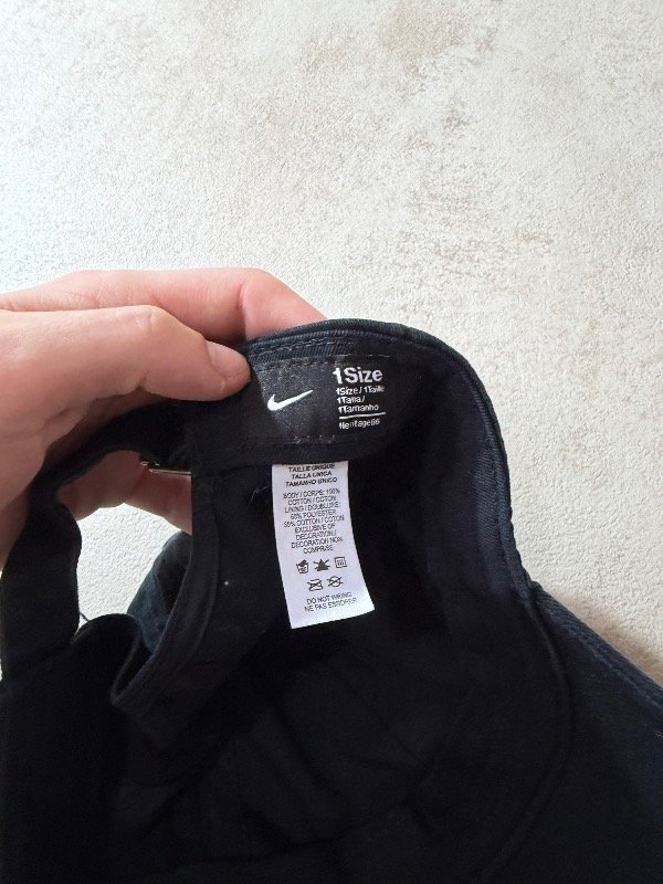 Producto - Gorra Nike negra T.Regulable Original - 2