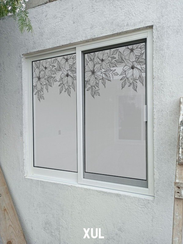Producto - Esmerilado ventana flor vane