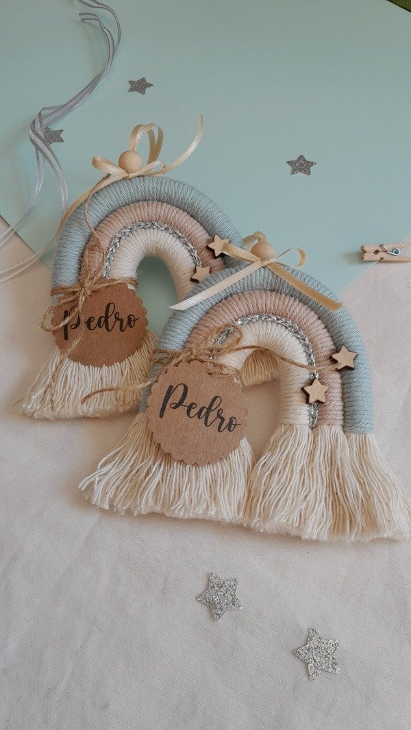 Producto - Mini arcoíris souvenirs x 10 unidades - con estrellitas