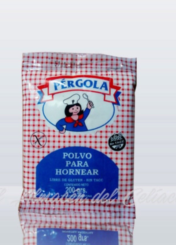 Producto - Polvo para hornear por 200 gr PERGOLA