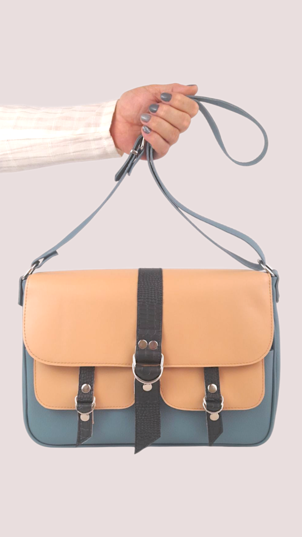 Producto - CARTERA - BOLSO ORIGEN GRIS AZULADO