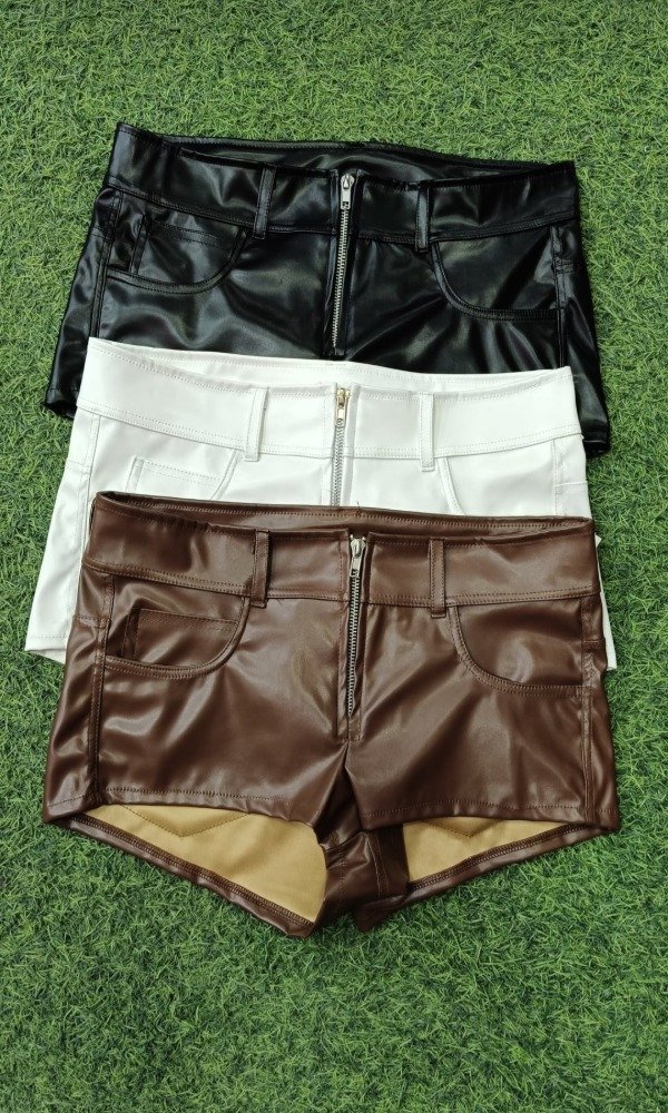 Producto - Short engomado c/ cierre - 0