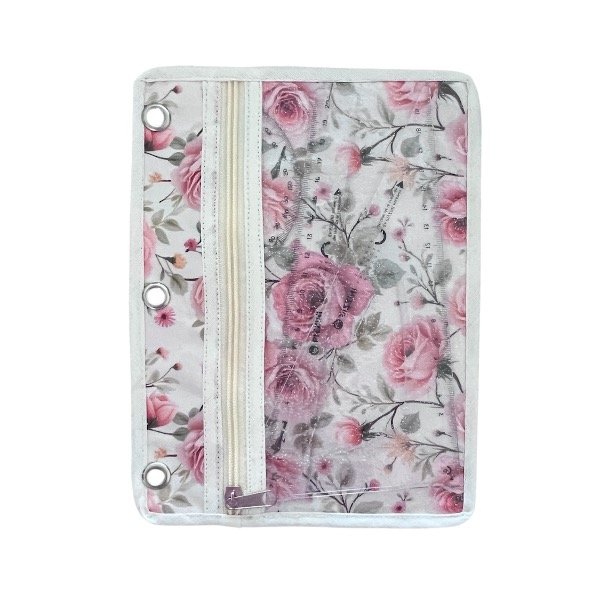 Producto - Cartuchera geometría Rosas