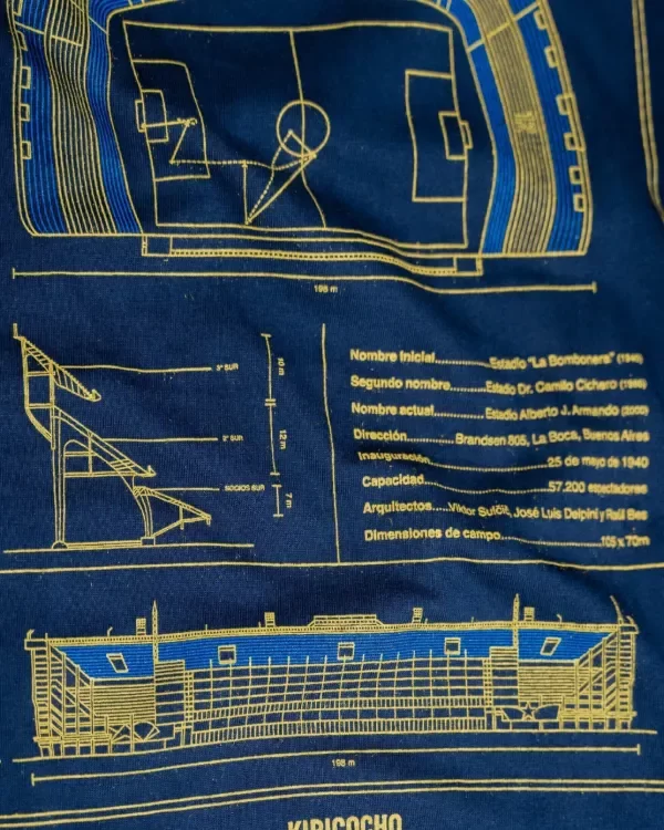 Producto - REMERA ESTADIO LA BOMBONERA - 5