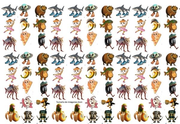 Producto - LAMINA BRAINROT TRALALERO 12 2CM