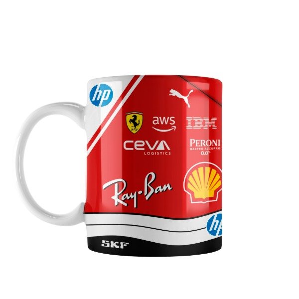 Producto - Taza Ceramica F1 Lewis Hamilton Ferrari Nro 44 2025 #01