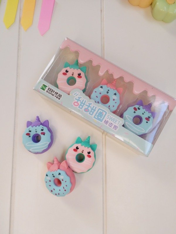 Producto - Gomas Donas Unicornios x3