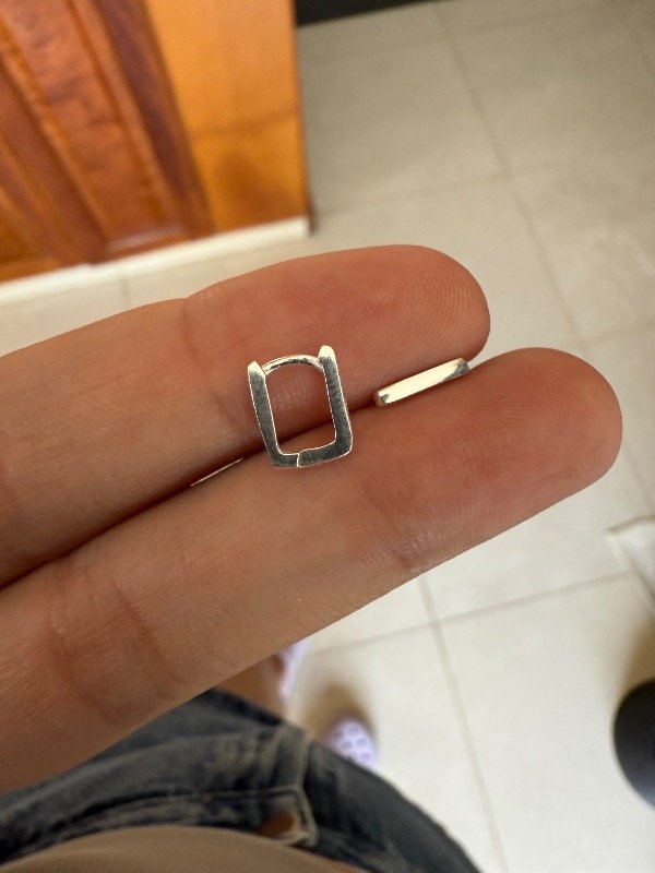 Producto - Argollitas rectangulares