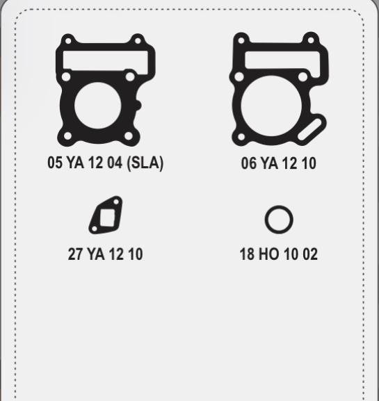 Producto - JUNTAS COMPLETA (CON ORING) YAMAHA NEW CRYPTON 110 - ALFA