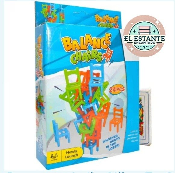 Producto - Juego de Destreza Apila Sillas en Caja ( 27x27 Cm )