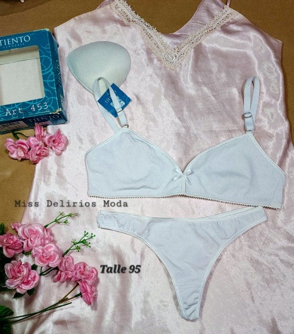 Producto - Conjunto de lenceria Femenina Tiento 453 Talle 95