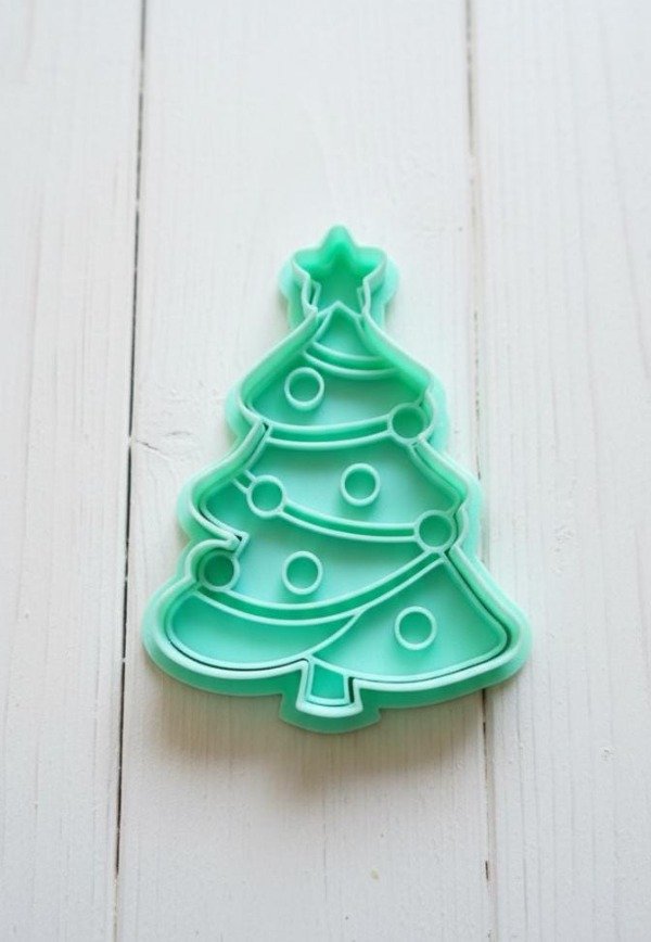 Producto - Cortante Y Sello Arbolito de Navidad