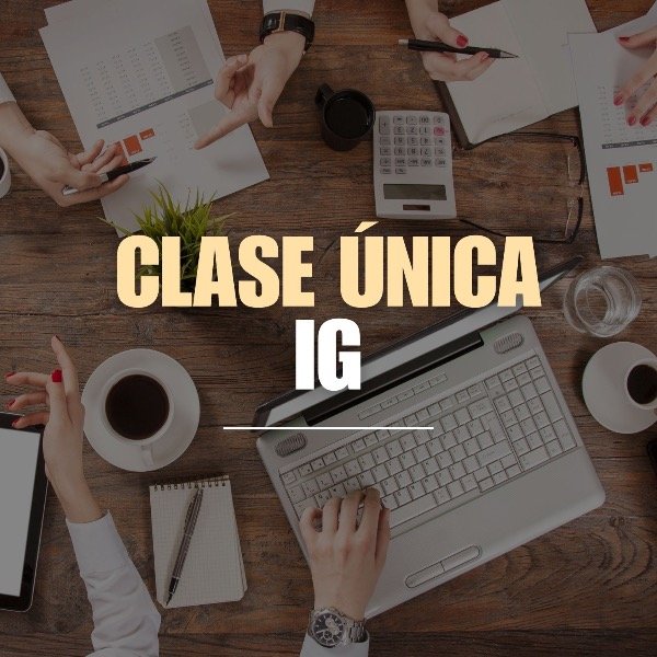Producto - Clase Única IG