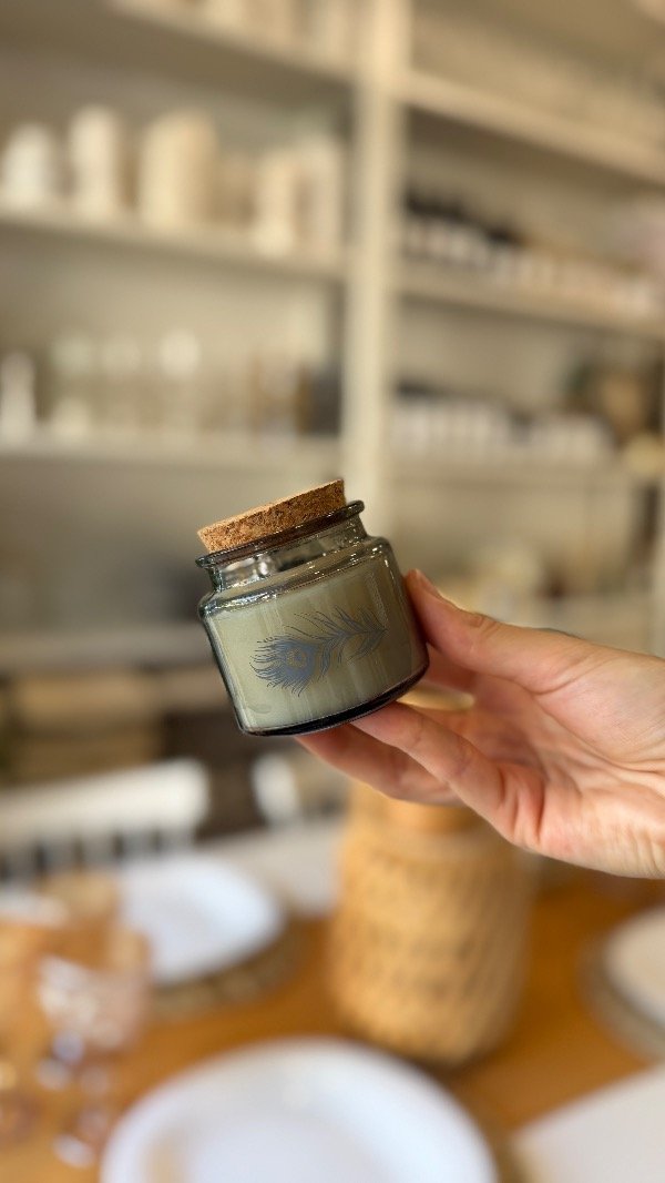 Producto - Vela Plumas Black