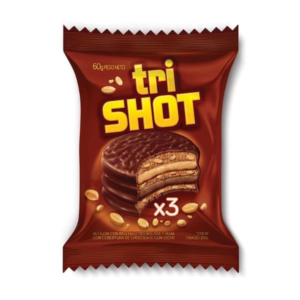 Producto - Alfajor Triple Shot 60gr