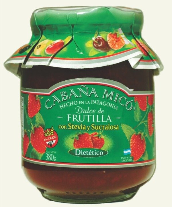 Producto - Mermelada de Frutilla Cabaña Micó