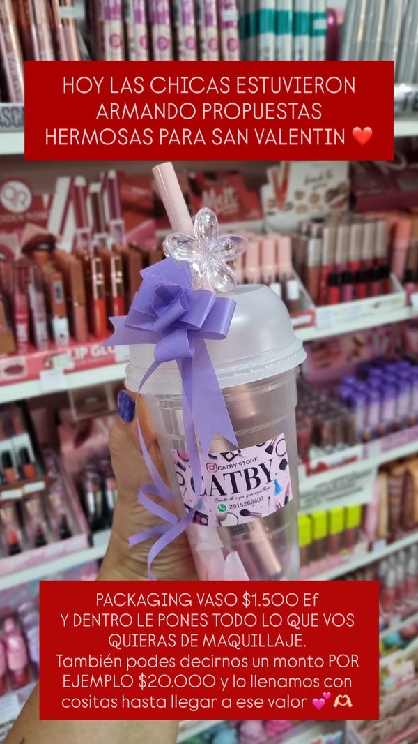 Producto - VASITO REGALO MAQUILLAJE