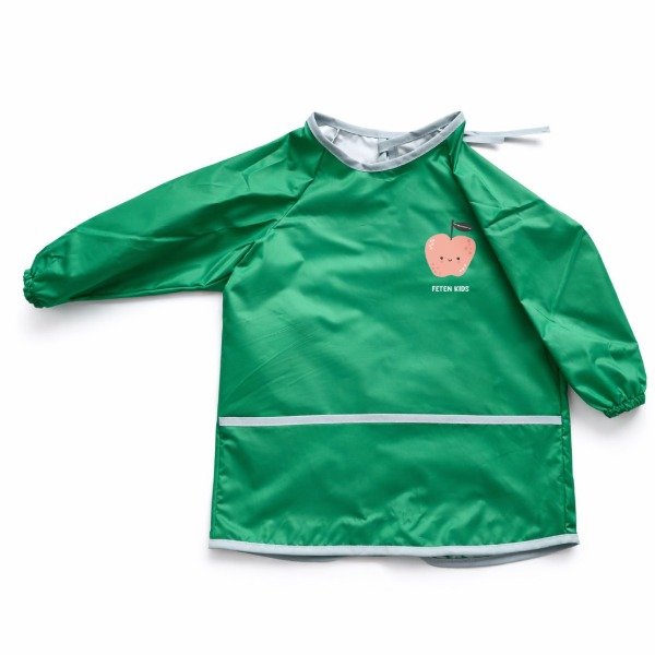 Producto - Pintorcito - Babero Manga Larga - Colores lisos con estampa - Impermeable - 6