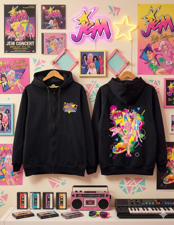 Producto - Campera Algodon con Capucha Jem Negro