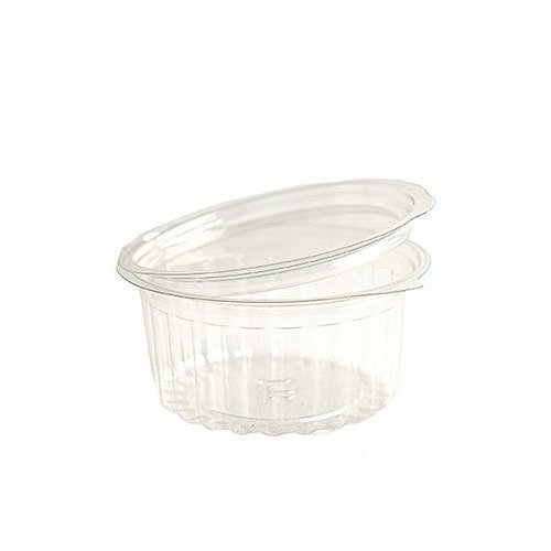 Producto - Pote redondo con tapa bisagra