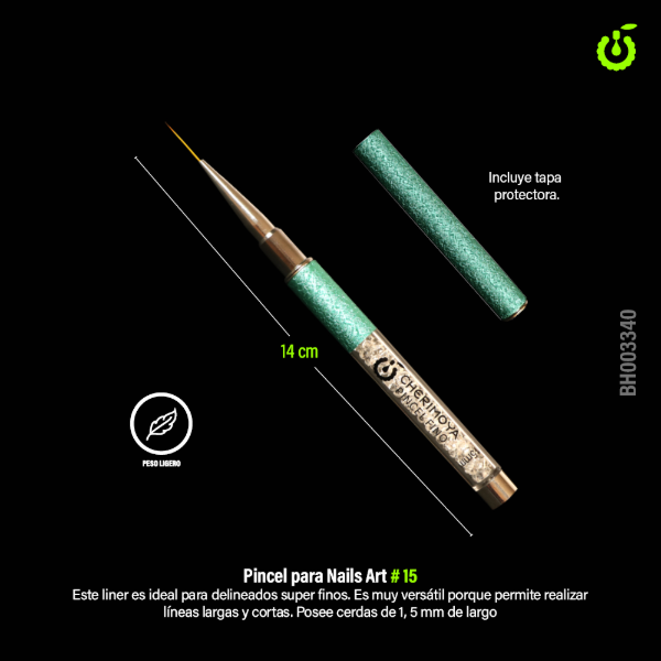 Producto - Pincel liner cherimoya N 15
