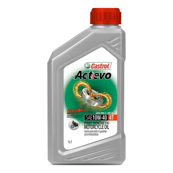Producto - ACEITE CASTROL ACTEVO 4T SEMISINTETICO PART SYN 10W40 - 1