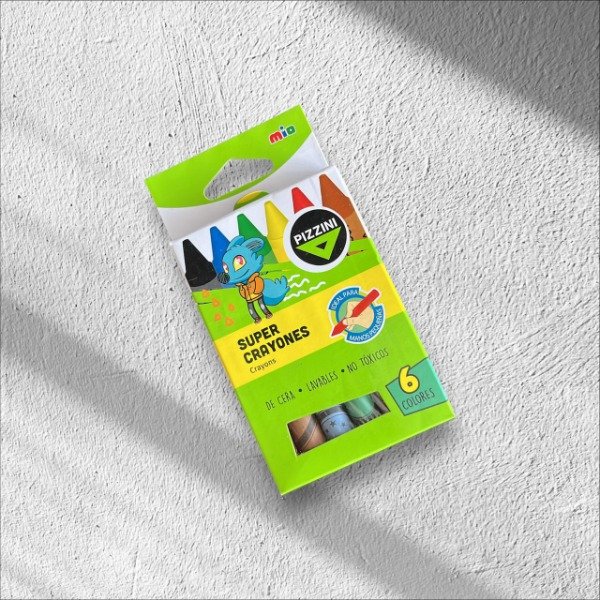 Producto - Crayones Pizzini x6