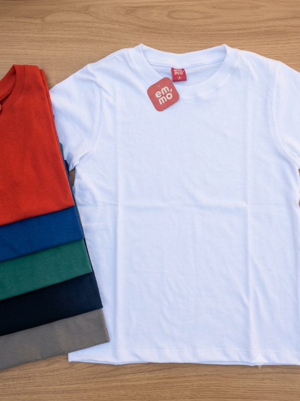 Producto - Remera basica lisa manga corta - 0