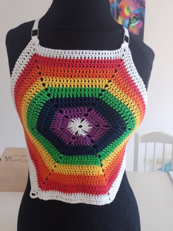 Producto - Top arcoiris