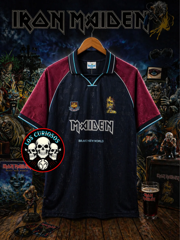 Producto - IRON MAIDEN AZUL - BRAVE NEW WORLD