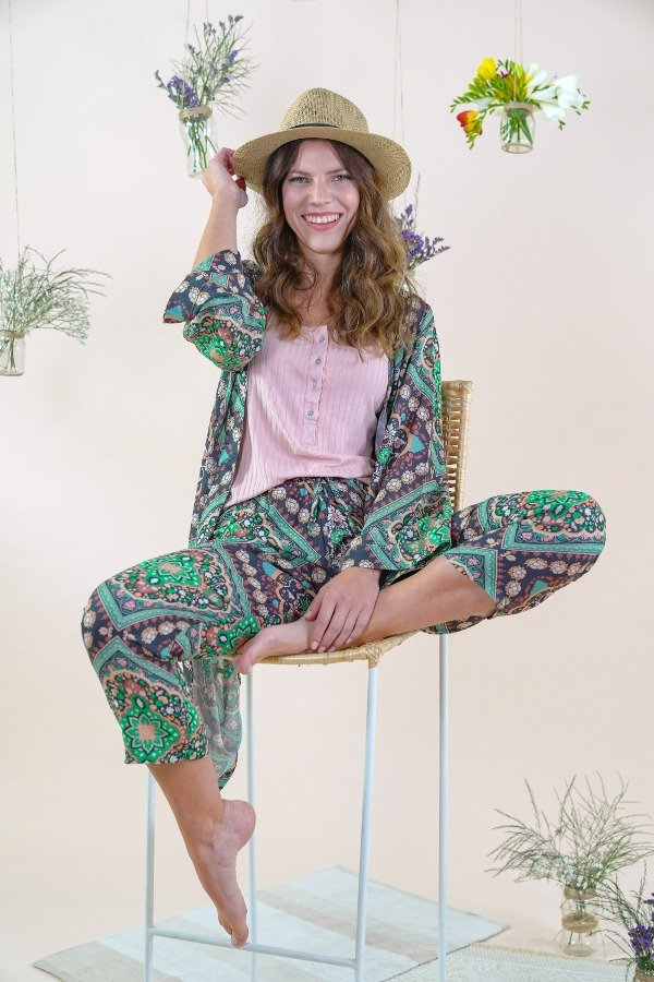Producto - Pijama Peonia 3 piezass