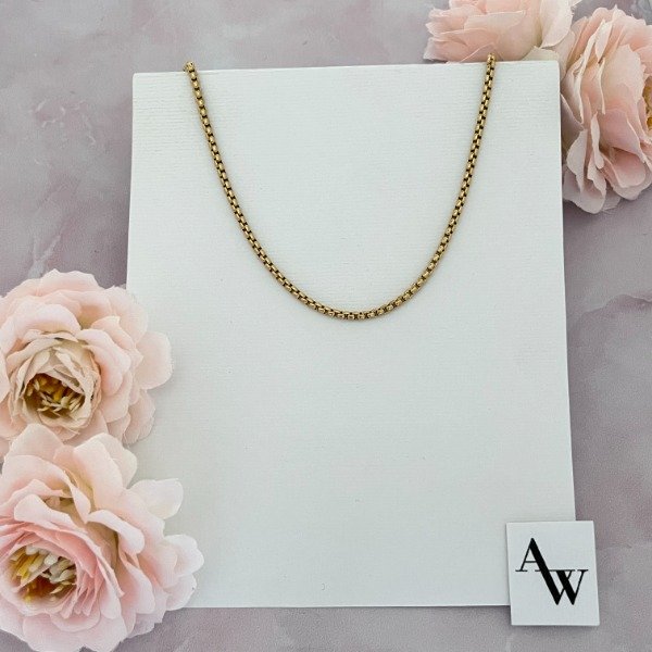Producto - Cadena Acero Dorado Art 3000