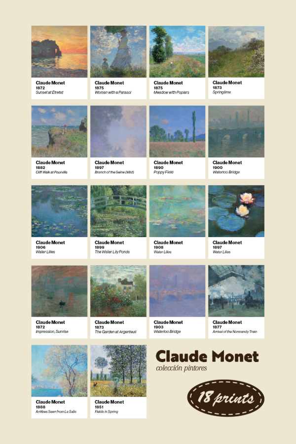 Producto - claude monet